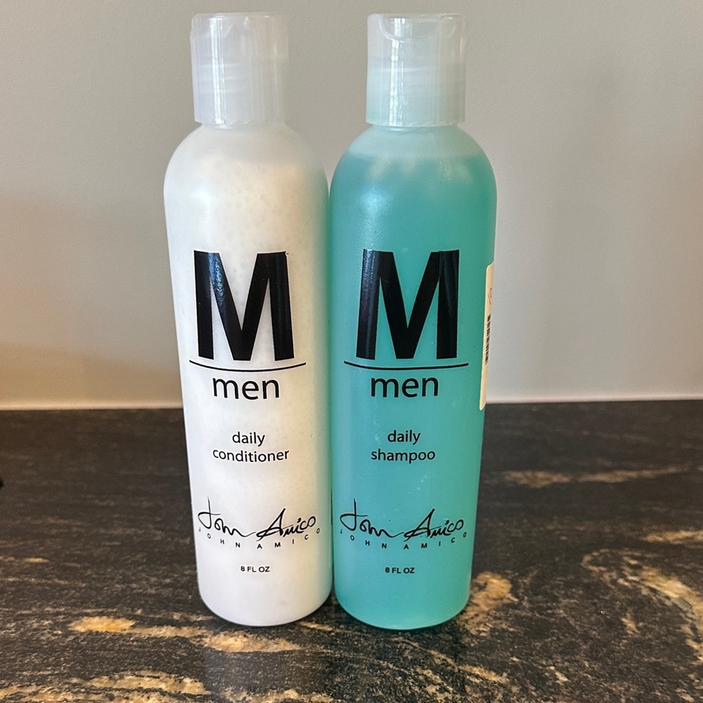 Aminco Men Daily Hair Care Duo - White and Blue